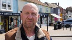 The seaside town that turned a lighter shade of blue