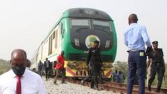 Transportation minister dey sight of di kidnapping wit di abandoned train