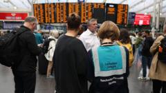 How a 90-second power outage sparked  chaos for rail commuters