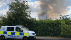 Patients evacuated after fire breaks out at hospital