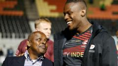 'He was taller than me at 10' - meet the man who inspired Itoje