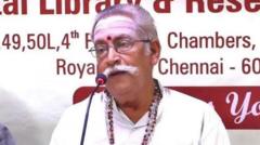 டாக்டர் அம்பேத்கர், திருவள்ளுவர் குறித்து அவதூறுப் பேச்சு:  ஆர்.பி.வி.எஸ். மணியன் யார்? 