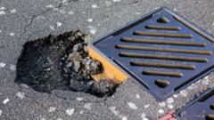 Almost every pothole claim rejected by councils, report claims