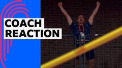 'He's living it with her!' - O'Dowda's coach wildly celebrates 1.84m clearance