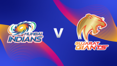 Mumbai Indians v Gujarat Giants - WPL scorecard