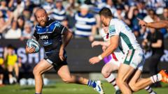 Bath overpower Leicester in top-of-the-table clash