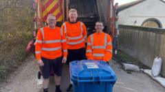 On the bins: Spending the day with refuse team