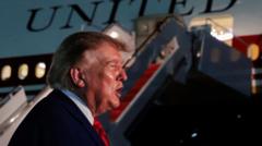 Trump says he switched planes after Nato summit because of possible threat | Ξένα νέα στο PlusTV.gr
