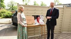 Prince opens new centre to help men in crisis