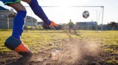 Is discipline a problem in Scottish grassroots football?