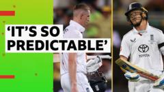 'It's a shocker!' - Pope and Crawley both out caught & bowled