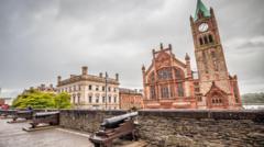 Derry walls most vandalised monument in Northern Ireland