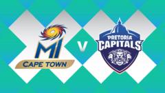 MI Cape Town v Pretoria Capitals – SA20 scorecard