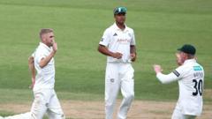 Stone's six wickets put Notts in charge against Surrey