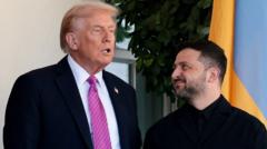 Zelensky ready to join Trump-Putin talks after 'frank' White House meeting