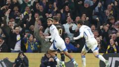 Leeds United 2-0 Queens Park Rangers: Farke's side move up to second ...