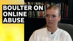 What Did Boulter Reveal About the &#039;Disgusting&#039; Online Abuse She Faced?