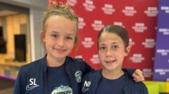 Opening ceremony struggles for young footballers