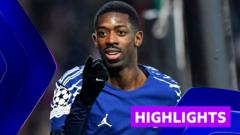 Dembele scores twice as PSG beat Brest