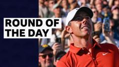 'Listen to that roar' - McIlroy wows the crowd with a round of 66