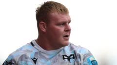 Wales hooker Lake signs new Ospreys contract