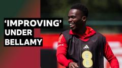 Wales' Matondo improving under 'none better' Bellamy