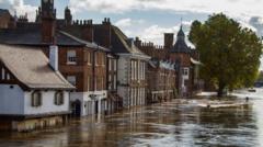 Spending on flood defences set to rise to record levels