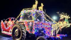 Get set for the festive tractor convoys
