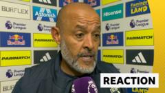 West Ham aren't doing basic things - Nuno