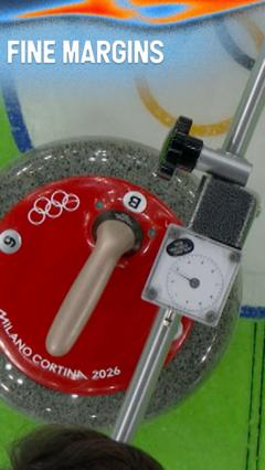 When maths & curling meet