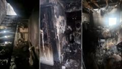 Family home wrecked by electric scooter blaze 'in moments'