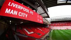 Tragedy chanting arrests at Liverpool v Man City