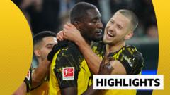 How Did Guirassy Propel Dortmund to Victory Over Augsburg?