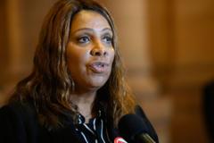 New York Attorney General Letitia James criminally indicted