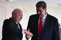 Lula e Maduro em Brasília