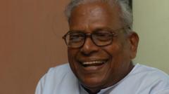 Thousands pay tribute to veteran Indian communist leader