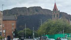 Fire crews extinguish blaze at Arthur's Seat