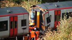 'Posib osgoi gwrthdrawiad trên Talerddig petai system atal llithro yn gweithio'