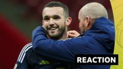 'I'll wind McCoist up' - McGinn on reaching 20 Scotland goals