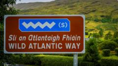 Lack of plan to extend tourist route to NI 'makes no sense'
