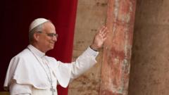 Pope Leo appeals for no more war in first Sunday address