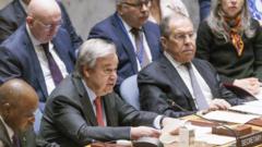 BM Genel Sekreteri Antonio Guterres