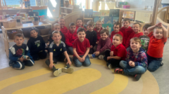 Class of 18 boys and no girls start school in Orkney