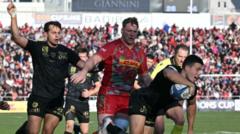 Harlequins hopes in balance after poor first half