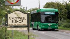 Network-wide bus changes to take effect next month