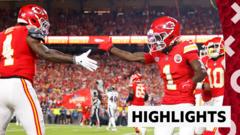 Chiefs beat Ravens by closest of margins