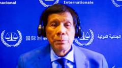 ICC charges Rodrigo Duterte with crimes against humanity