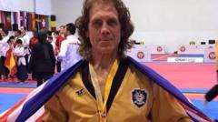 Ex-Stoke City player, 76, in taekwondo title bid