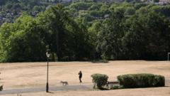 Record spells with no rain across parts of central and south-east England