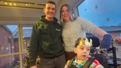 Our son had a stroke in the womb - now we want him to have a full life